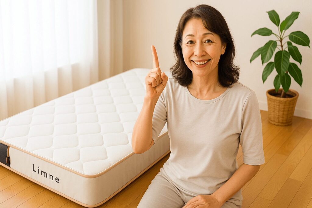 【50代必見】「リムネマットレス エントリーモデル」をレビューして分かった!こんな人におすすめ