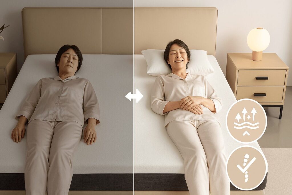 【比較調査】旧モデルの口コミからみる「快眠タイムズマットレス3.0」の2つの進化点