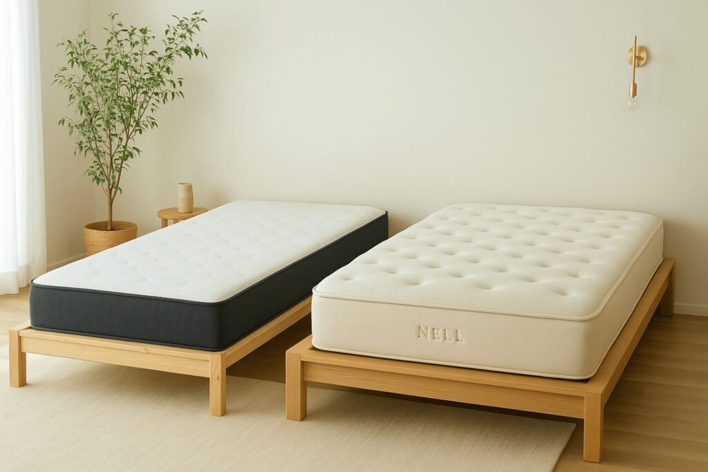 「NELL(ネル）マットレス スイート」と通常モデルの違いを比較！価格差の価値はある？