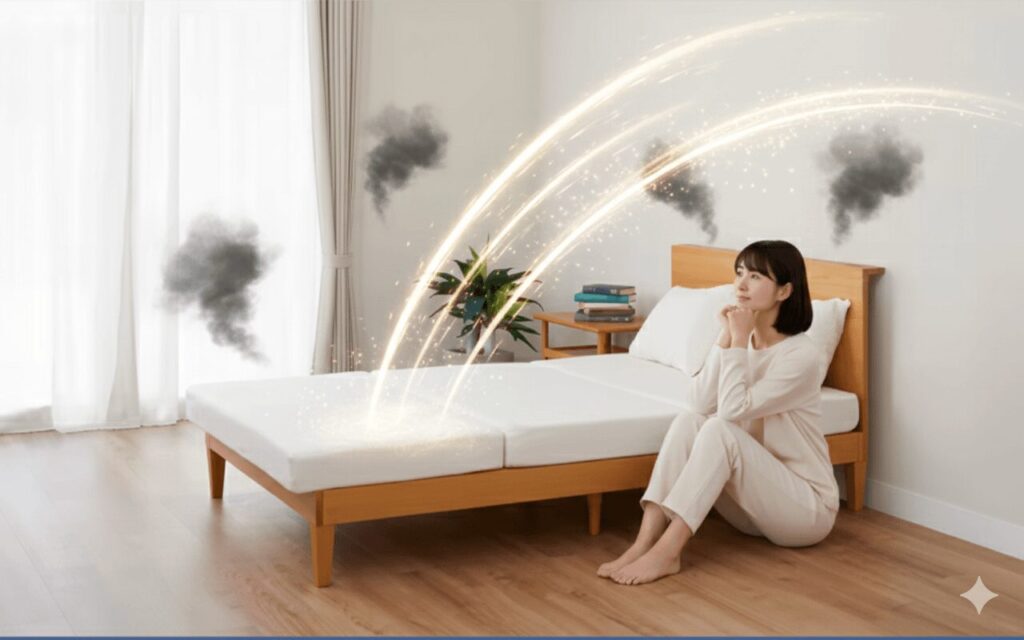 「雲のやすらぎ 三つ折りマットレス」特有の3つのデメリットと後悔しないための対策