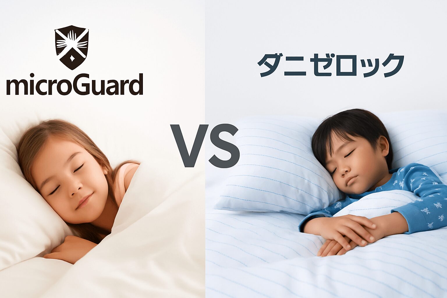 【徹底比較】「ミクロガード」 vs 「ダニゼロック」！5つの視点でわかる、あなたに最適な一枚