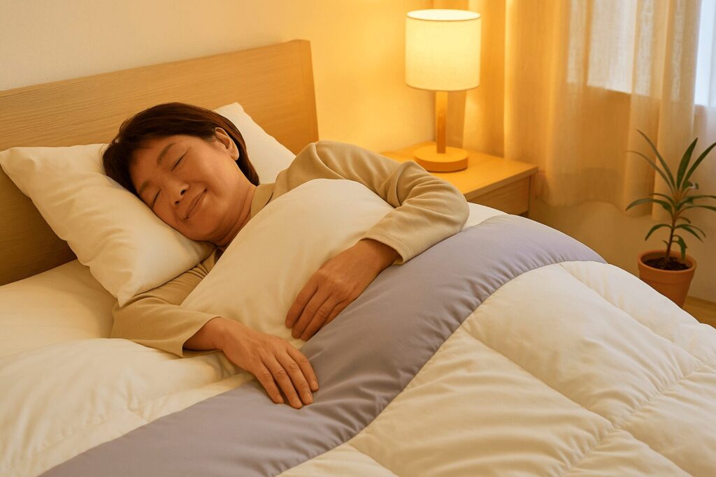 真冬でもこれ1枚で暖かい?ブレインスリープ コンフォーター ウェイトバランスの保温性と季節対応