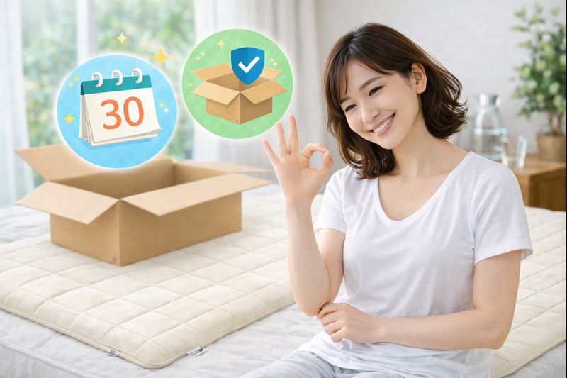 エアウィーヴ 01の口コミでチェック！30日お試し・返品制度は本当に安心？