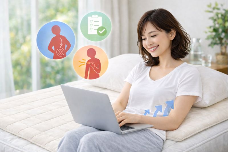 エアウィーヴ 01の口コミから分析！腰痛・肩こりへの効果を3つの視点で検証