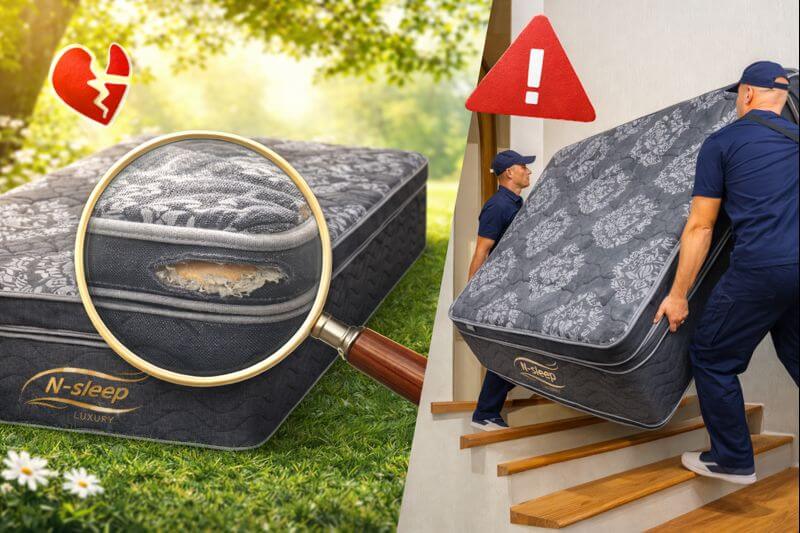 Nスリープ ラグジュアリーを買ってから気付くデメリット対策！耐久性・寿命と搬入の注意点