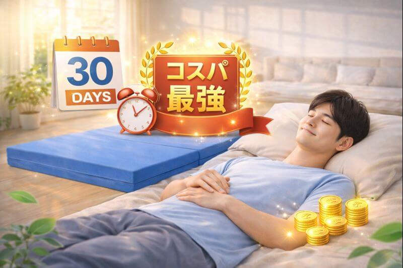 【まとめ】ヨーネルコはコスパ抜群！まずは30日間試して睡眠の質を変えよう