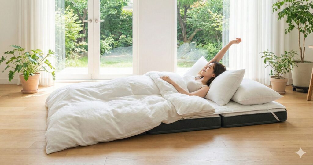 NELL コイルフトンのレビューを徹底検証!厚さ8cmで腰痛にアプローチできる理由