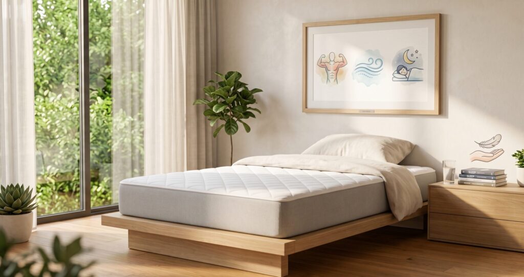 リカバリーマットレス REVERIA(リヴェリア)とは?睡眠コンサルタント監修の3つの特徴