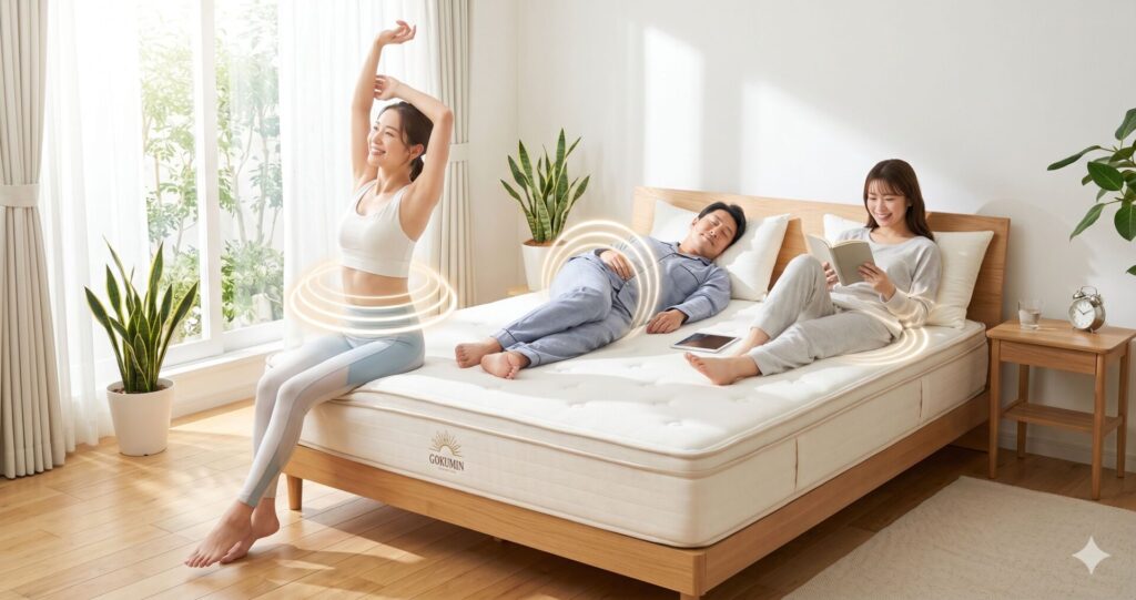 GOKUMINプレミアムスプリングマットレス腰サポが“ドンピシャで合う人”3タイプ