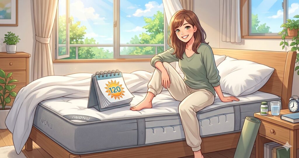 【結論】IWONUマットレス プレミアムの口コミ・評判は本物？120日試した私の衝撃的な結論