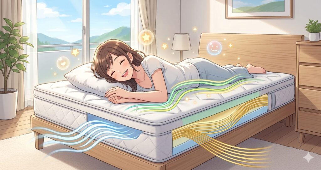 なぜIWONUマットレス プレミアムの口コミは★4.6と異常に高いのか？選ばれる3つの秘密