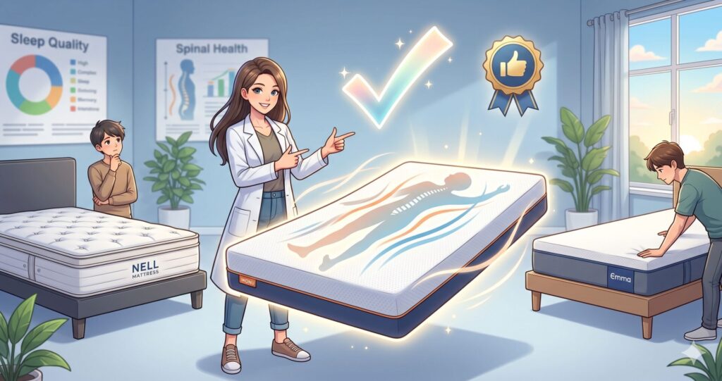 IWONUマットレス プレミアム vs NELL vs エマ・スリープ｜プロが選ぶ「正解」の1枚は？