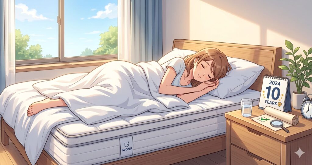 10年保証は本当に適用される？IWONUマットレス プレミアムの返品・保証の落とし穴を検証