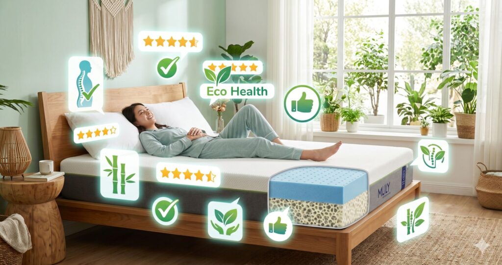 【総括】エムリリー エコヘルス マットレスの口コミ・評判まとめ