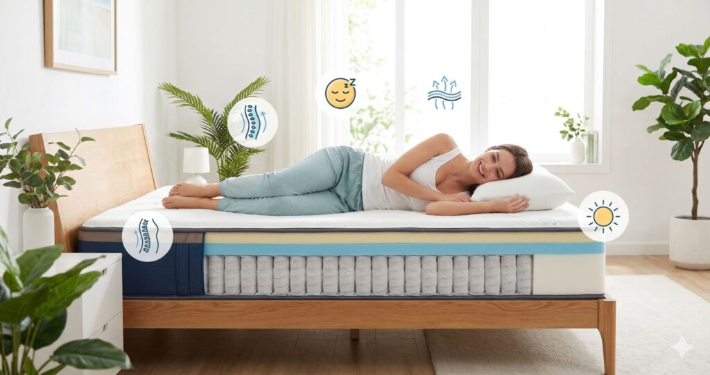 【1分診断】エムリリー エコヘルス マットレスが自分に合うかチェック|8項目リスト