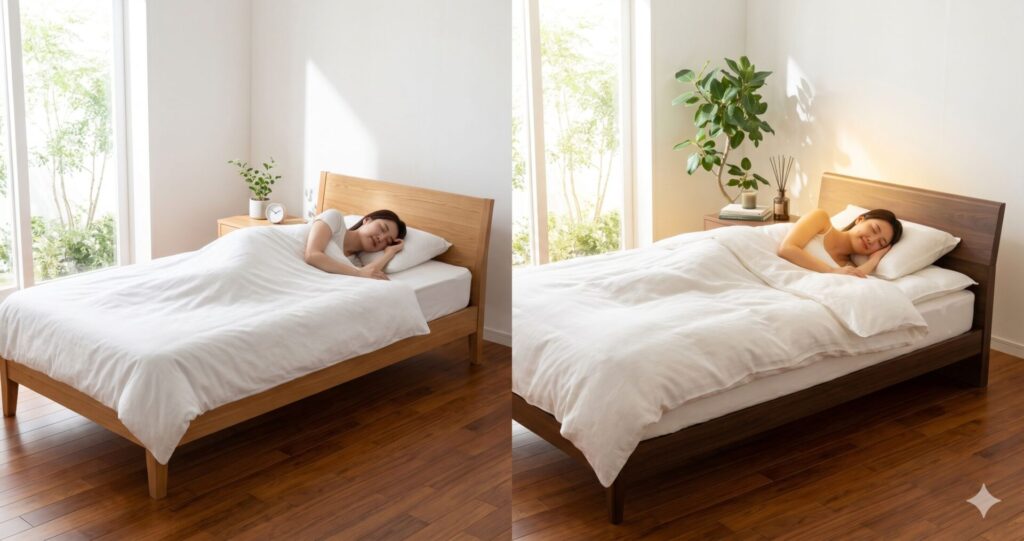 30年ムアツマットレスXと30年ムアツマットレスXXの違い｜55,000円の差額で何が変わるか