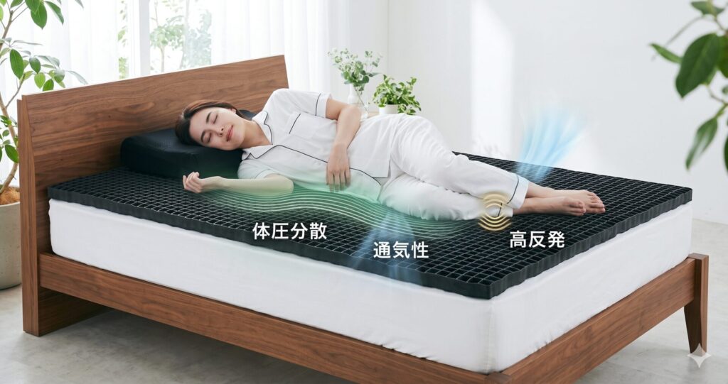 ヒツジのいらないマットレス SLEEPERの3つの特長——選ばれる理由