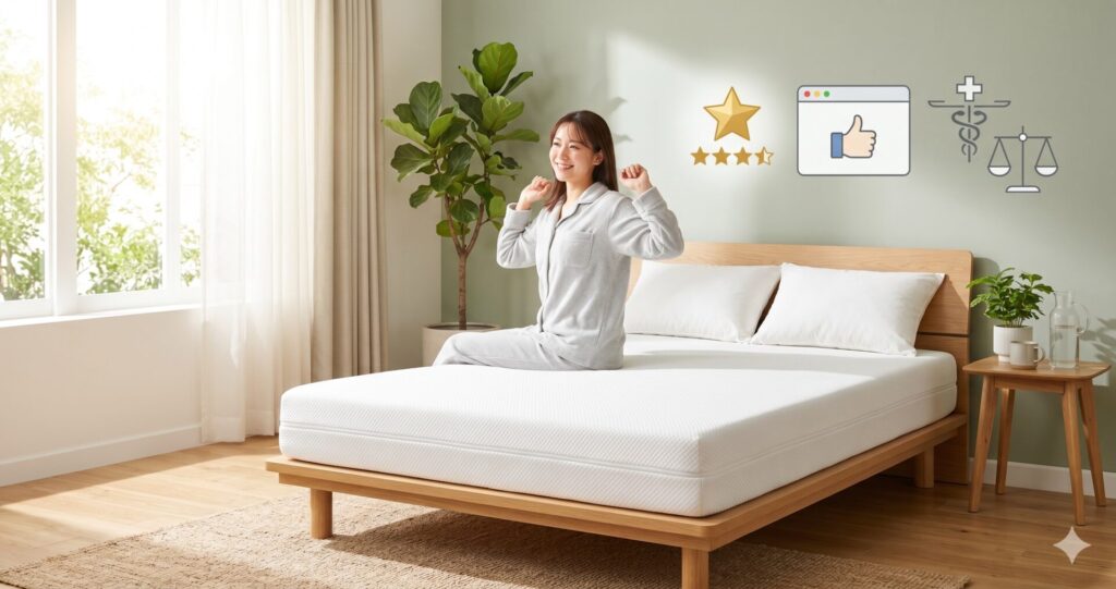 モットンの口コミ評価まとめ——楽天・公式・医療関係者の声