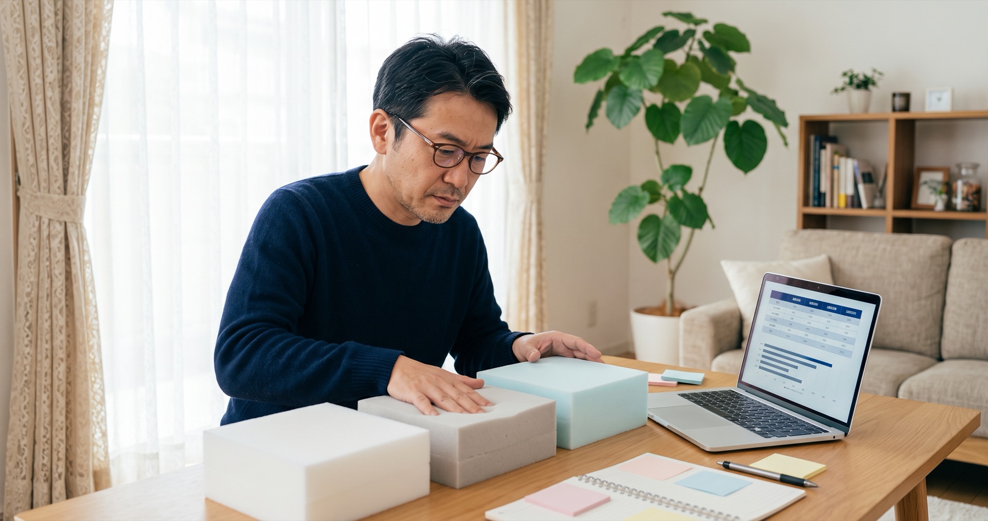 マットレスの硬さ一覧｜公式のニュートン値と言葉で見比べる